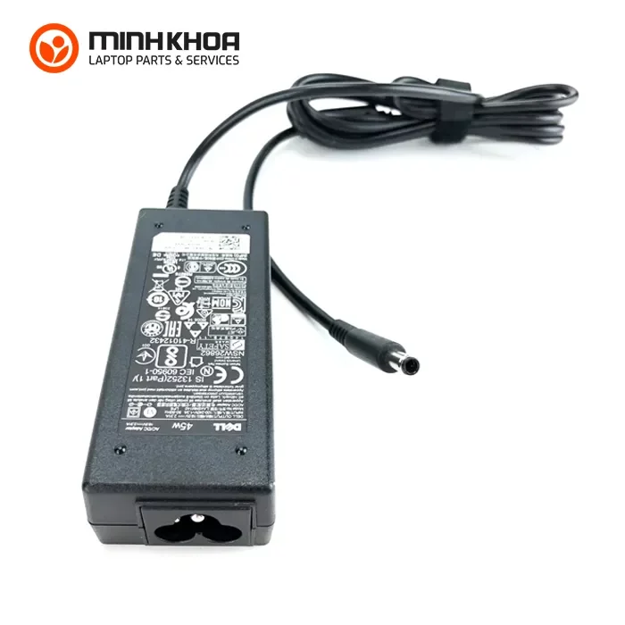 Sạc laptop Dell 45W 19.5V-2.31A đầu nhỏ 4.5x3.0mm zin (2) Sạc Laptop Dell 45w 19.5v 2.31a đầu Nhỏ 4.5x3.0mm Zin (2)