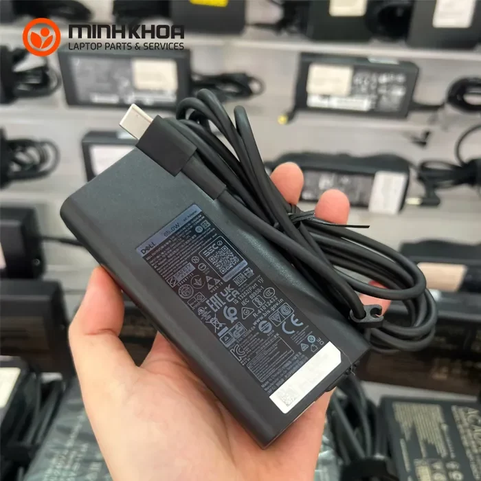 Sạc laptop Dell 65W 20V-3.25A USB C Zin (3) Sạc Laptop Dell 65w 20v 3.25a Usb C Zin (3)