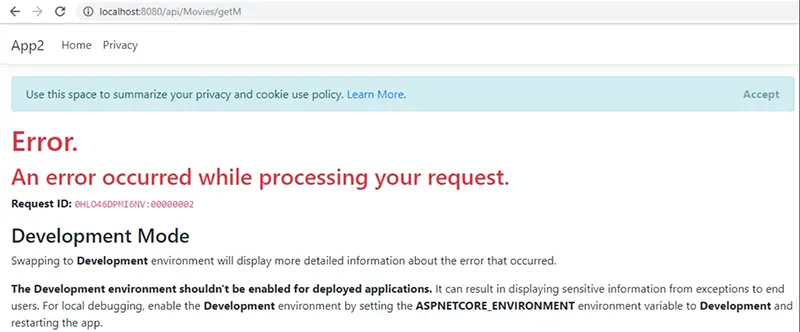 Sửa Lỗi An Error Occurred While Processing Your Request (12)