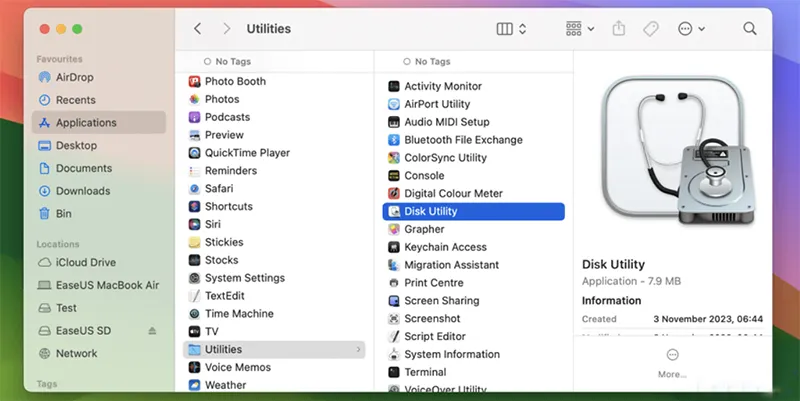 Sửa Lỗi Com.apple.diskmanagement.disenter 49244 Trên Macos (12)