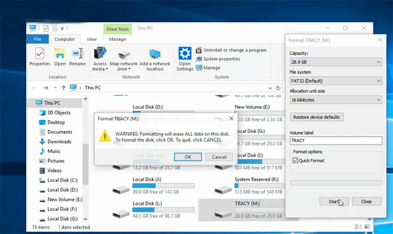 Lỗi Unspecified Error Copying File Or Folder Trên Windows 10 (1)