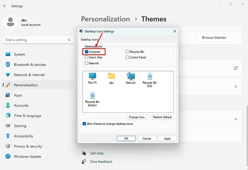 Cách đưa Biểu Tượng My Computer Ra Desktop Win 10 (23)