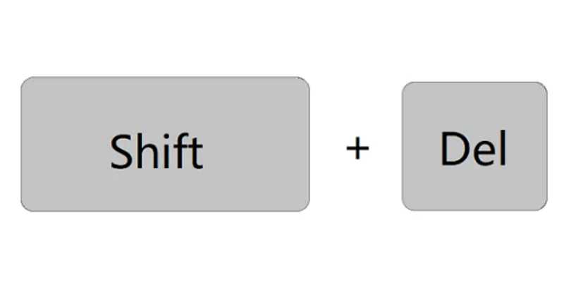 Delete Và Shift + Delete (1)