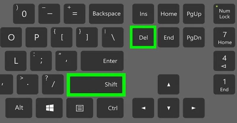 Delete Và Shift + Delete (22)