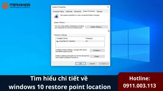 Windows 10 Restore Point Location (10)
