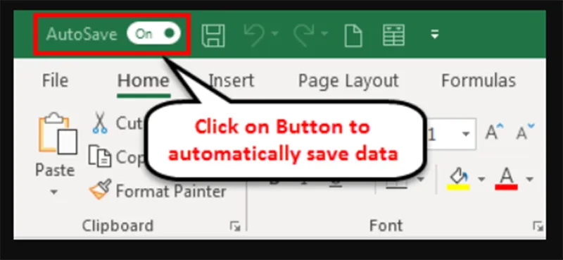Auto Save Trong Excel – Cách Cài đặt Chế độ Auto Save (3)