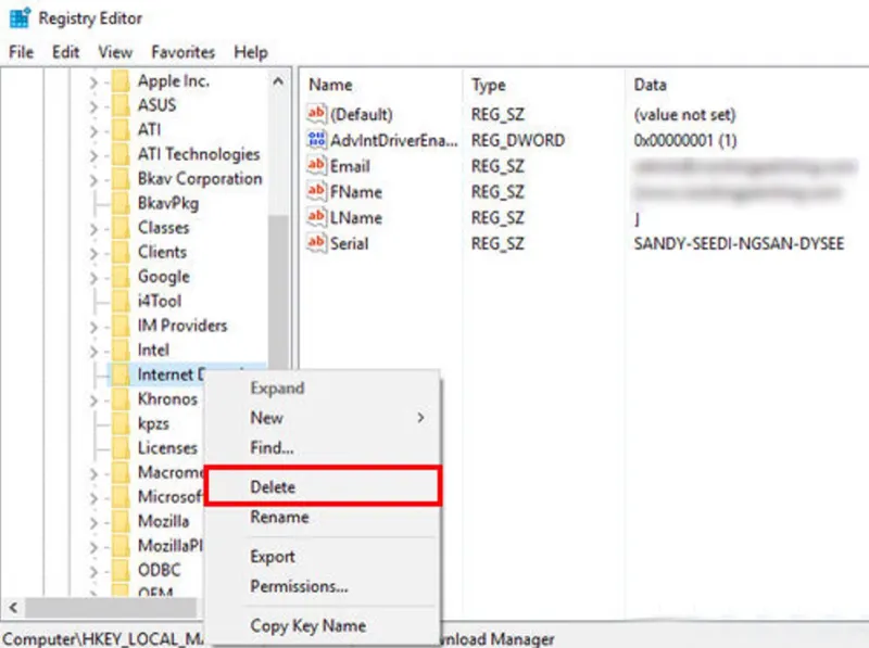 Cách Xoá Gỡ Cài đặt Idm Sạch Sẽ (7)