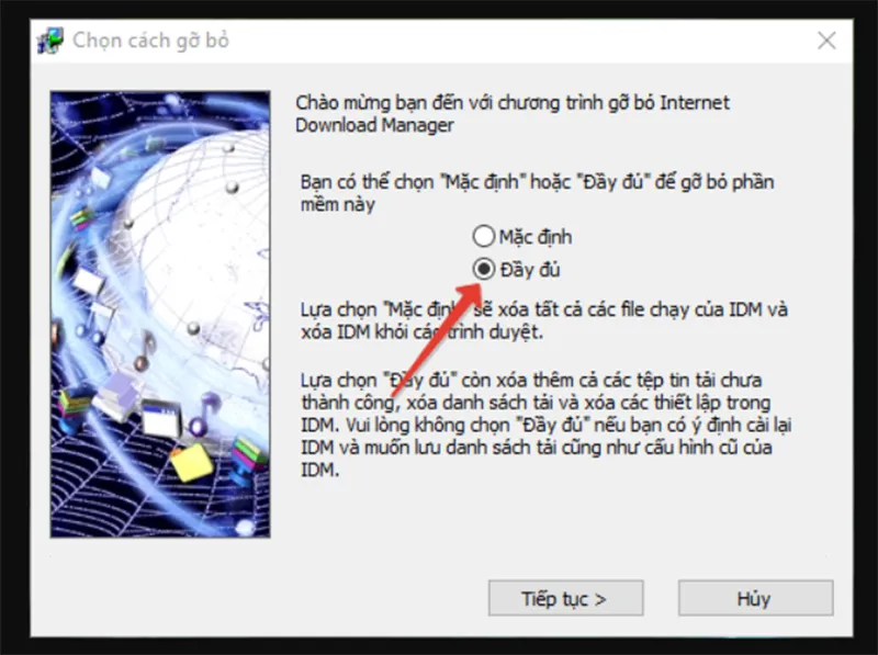 Cách Xoá Gỡ Cài đặt Idm Sạch Sẽ (9)