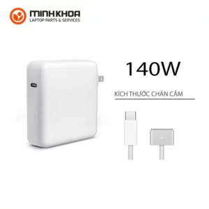 Củ sạc Macbook 140W USB C Zin cho MacBook Pro 16‑inch (2021 A2485), Pro 16‑inch (2023 A2780)