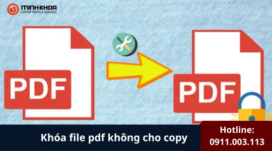 Khóa File Pdf Không Cho Copy (2)
