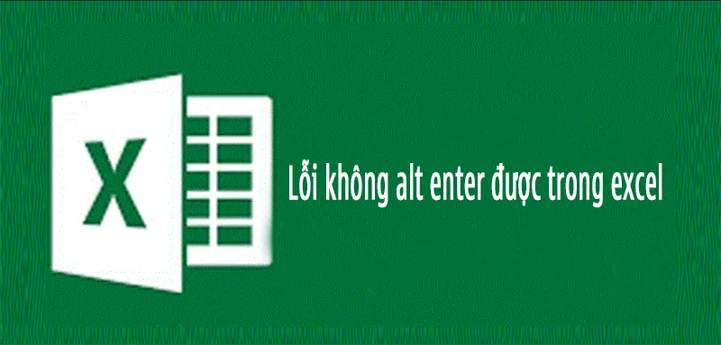 Lỗi Không Alt Enter được Trong Excel (4)
