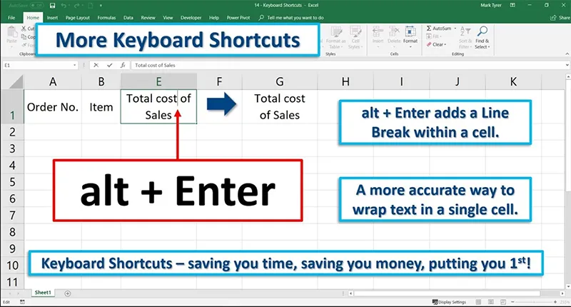 Lỗi Không Alt Enter được Trong Excel (5)