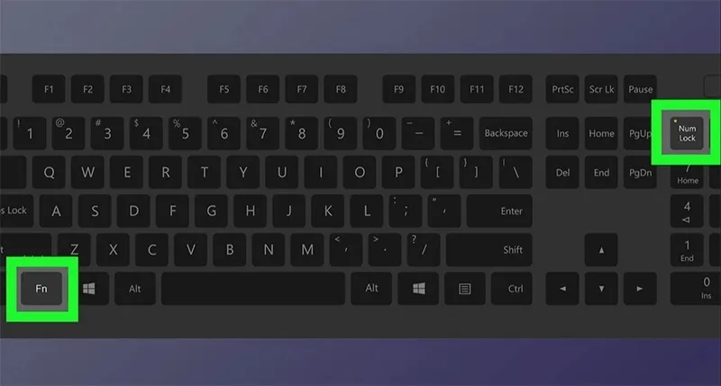 Lỗi Không đánh được Số Trên Bàn Phím Laptop Dell (2)