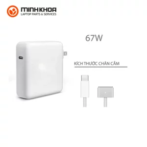 Sạc Macbook 67W USB C cho MacBook Air 13.6″ M2 (2022, A2681)
