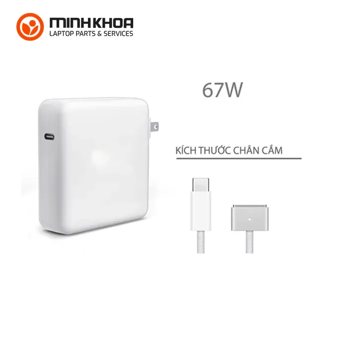 Sạc Macbook 67w Usb C Cho Macbook Air 13.6″ M2 (2022, A2681) (2)