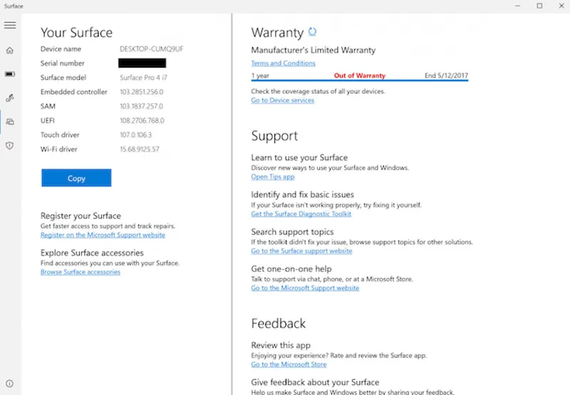 Thời Lượng Pin Surface Pro 4 (12)