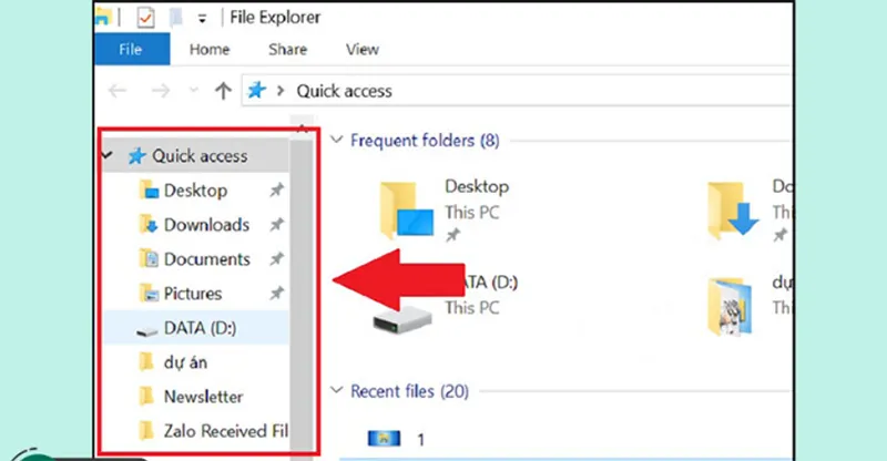 Tìm File Vừa Lưu Bằng Lịch Sử “recent Files”