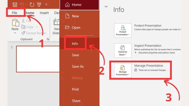 Cách Khôi Phục File Powerpoint Chưa Save (14)