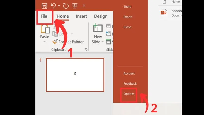 Cách Khôi Phục File Powerpoint Chưa Save (30)
