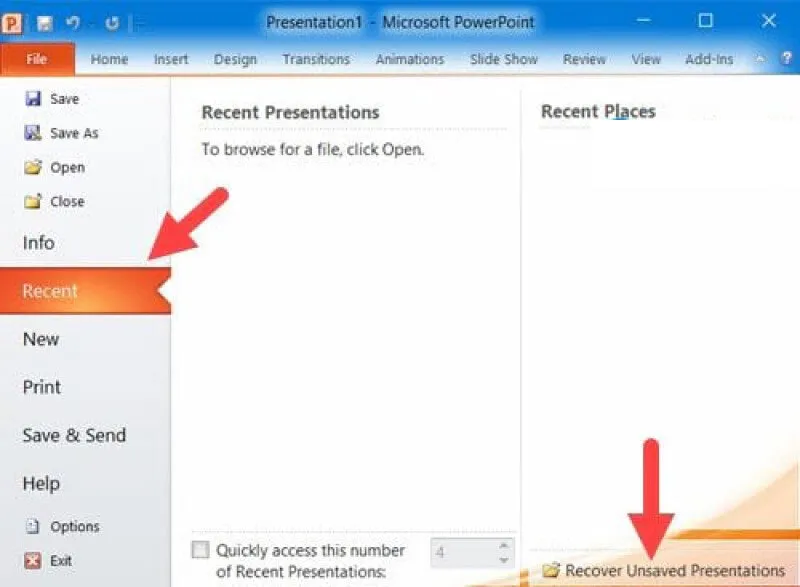 Cách Khôi Phục File Powerpoint Chưa Save (44)