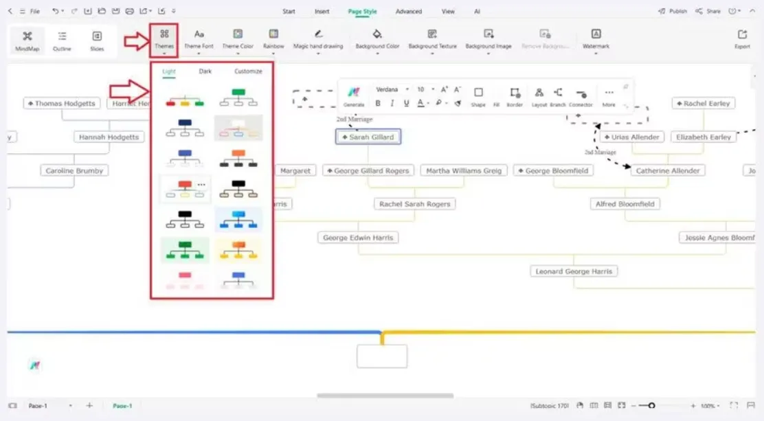 Cách Làm Cây Gia Phả Trong Word (1)