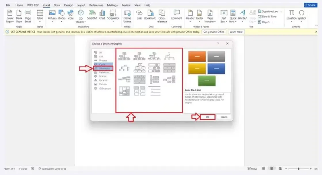 Cách Làm Cây Gia Phả Trong Word (9)