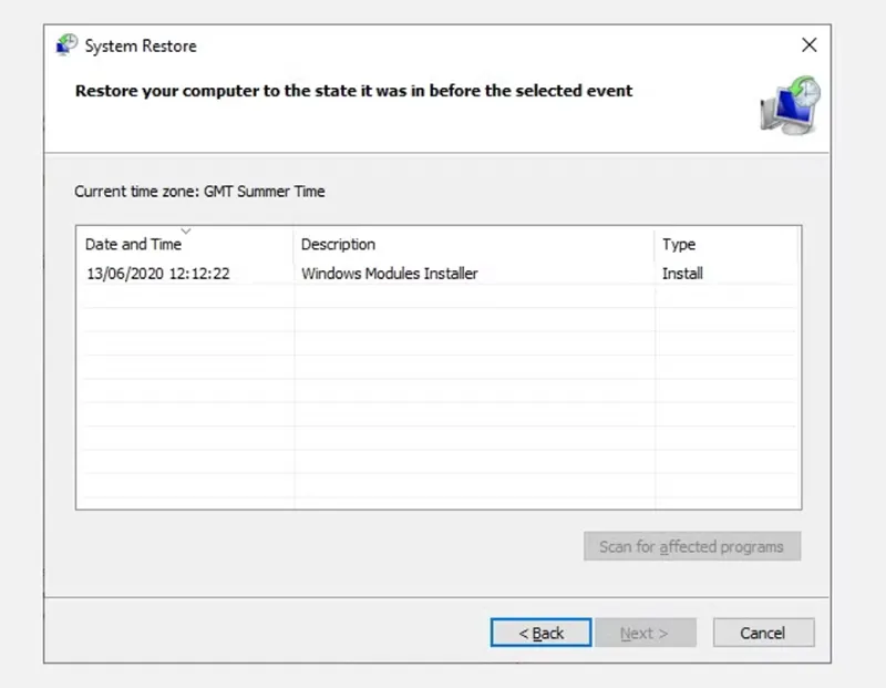 Cách Sửa Lỗi Bad System Config Info (8)