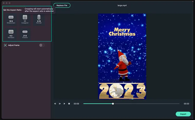 Cách Thay đổi Kích Thước Video Trên Mac (9)