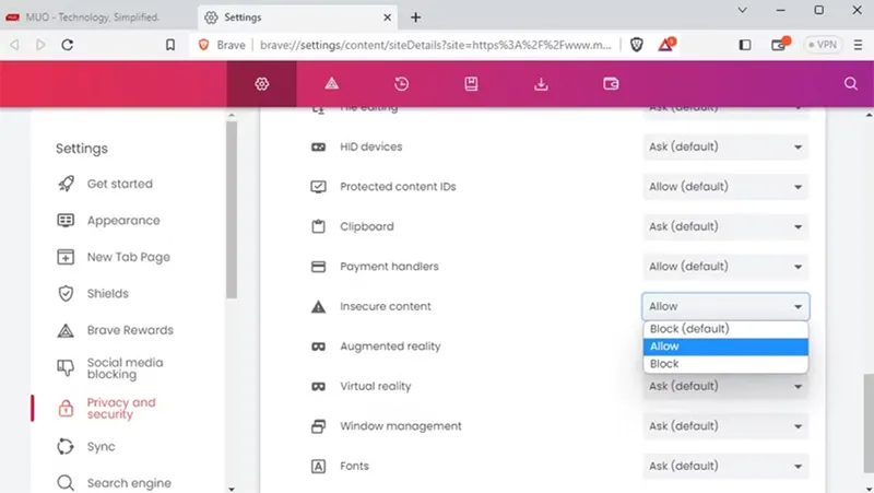 Cách Thêm Trang Web đáng Tin Cậy Trên Windows 11 (9)