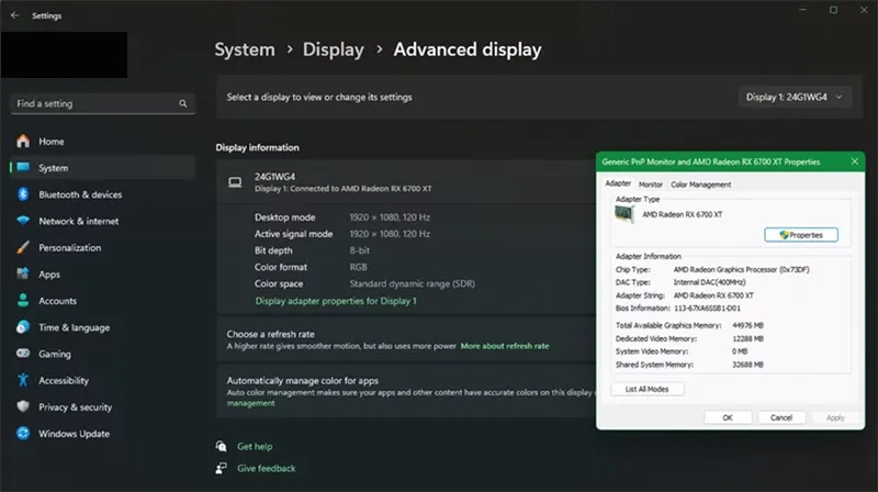 Ram Video Chuyên Dụng (vram) Là Gì (9)
