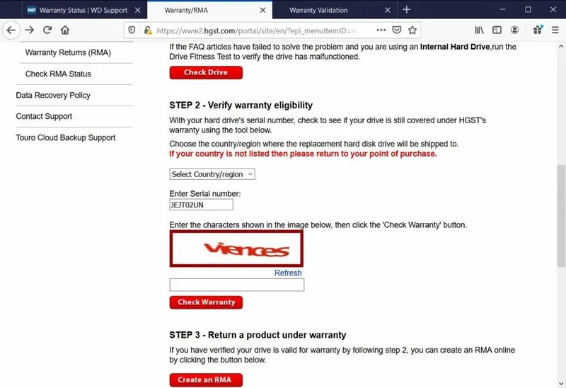 Wd Warranty Check (20)