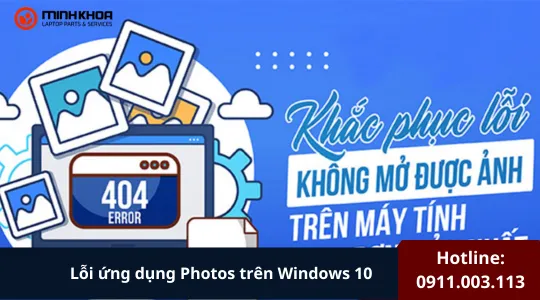 Lỗi ứng Dụng Photos Trên Windows 10 (1)