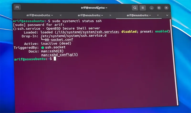 Cách Bật Ssh Trên Ubuntu (4)