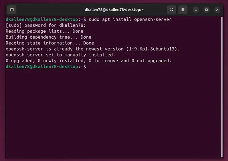 Cách Bật Ssh Trên Ubuntu (7)