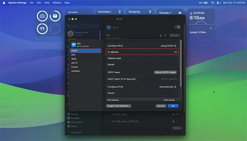 Cách Chạy Ipconfig Trên Máy Mac (10)