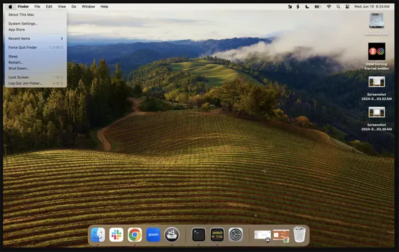 Cách để Macbook Không Tắt Màn Hình (1)