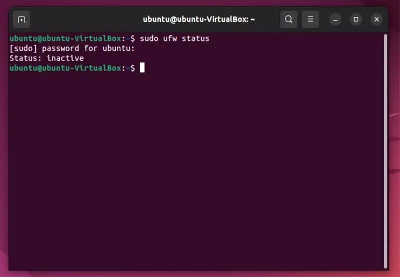 Cách Tắt Firewall Trong Ubuntu (9)