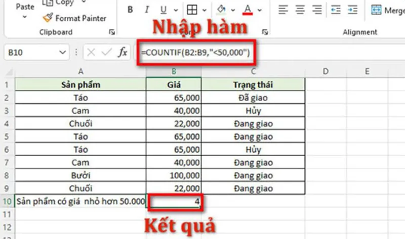 Đếm Số Lần Xuất Hiện Trong Excel (15)