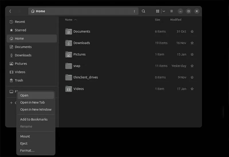 Gắn Kết Một ổ đĩa Trong Ubuntu (3)