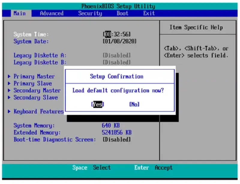 Khắc Phục Lỗi Operating System Not Found (5)
