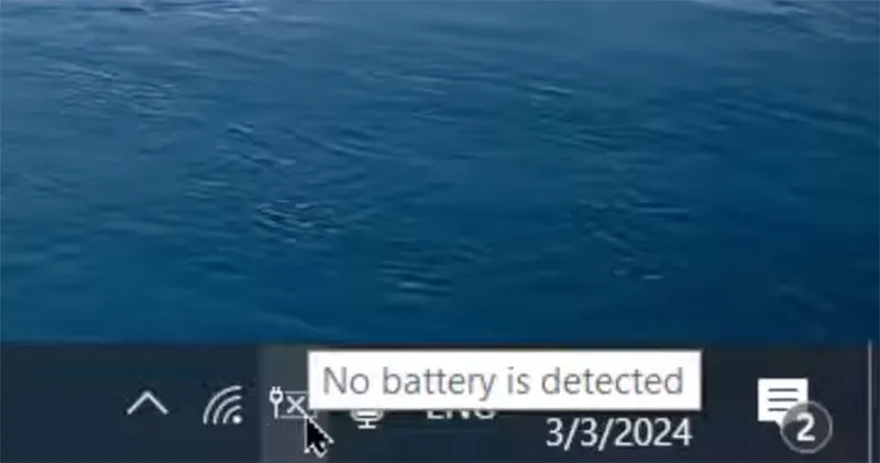 Lỗi No Battery Is Detected (5)