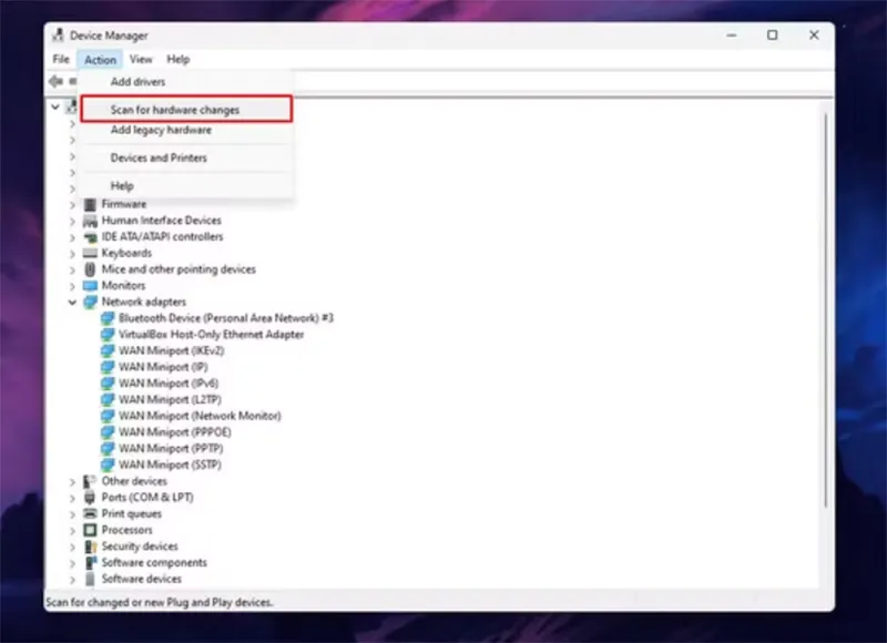 Lỗi Windows Not Could Find A Driver For Your Network Adapter (12)