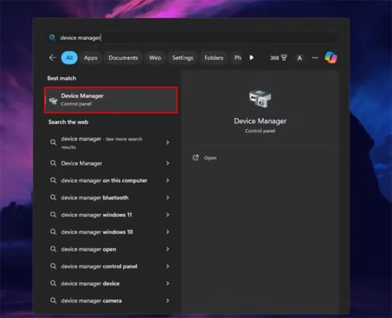 Lỗi Windows Not Could Find A Driver For Your Network Adapter (2)