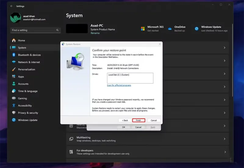 Lỗi Windows Not Could Find A Driver For Your Network Adapter (6)