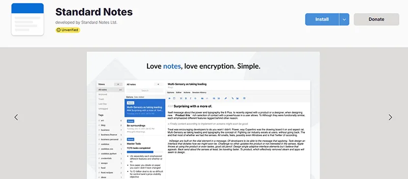 Standard Notes Ứng Dụng Ghi Chú Nguồn Mở Tốt (3)