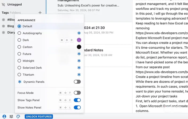 Standard Notes Ứng Dụng Ghi Chú Nguồn Mở Tốt (8)