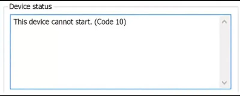 Sửa Lỗi This Device Cannot Start (9)