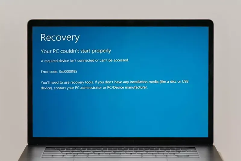 Sửa Mã Lỗi 0xc0000185 (4)