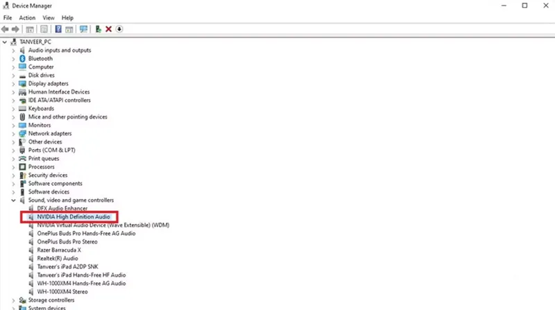 Thiết Lập Nvidia High Definition Audio (11)