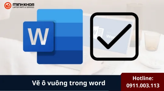 Vẽ ô Vuông Trong Word (1)